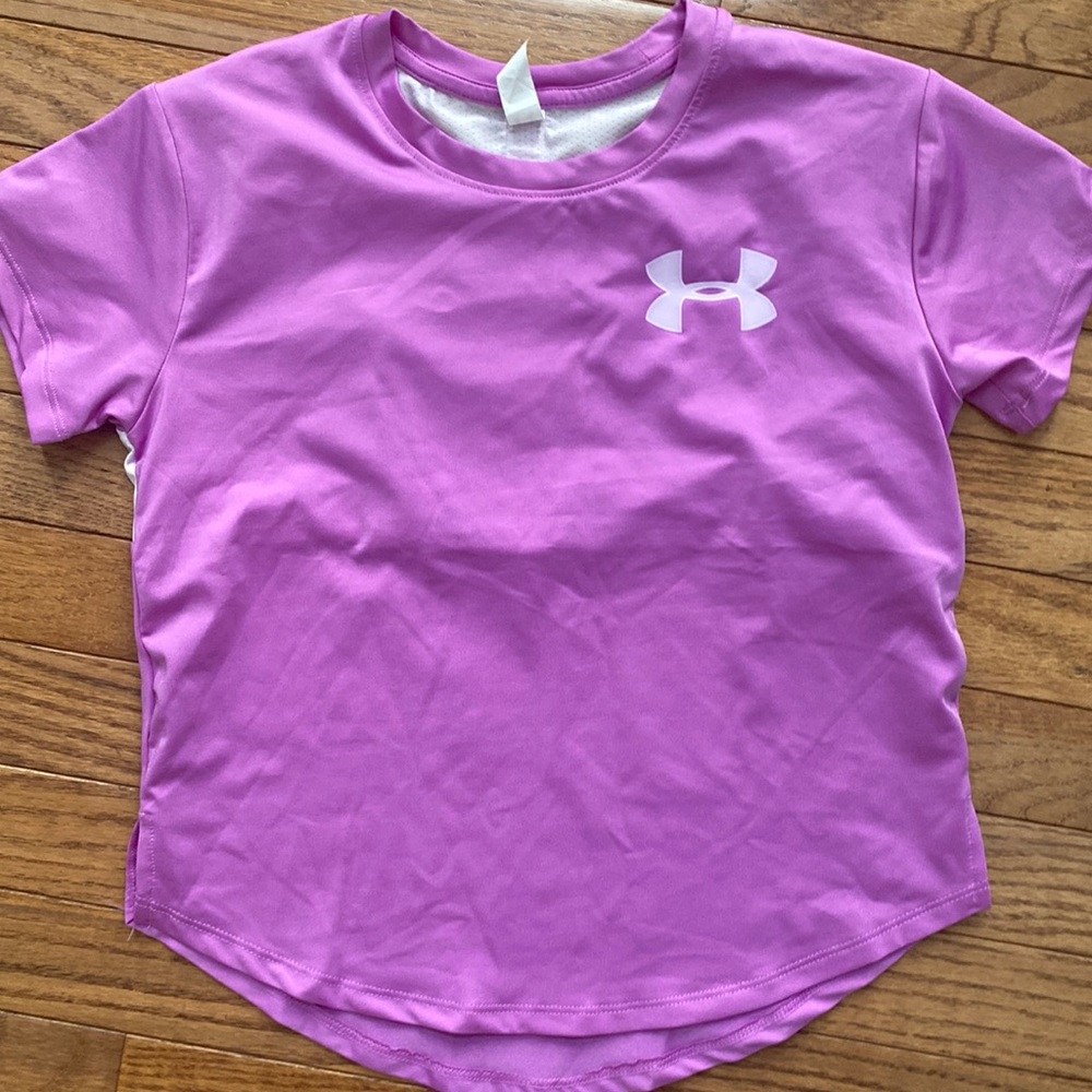 UnderArmour Girls Work Out t-shirt YXS